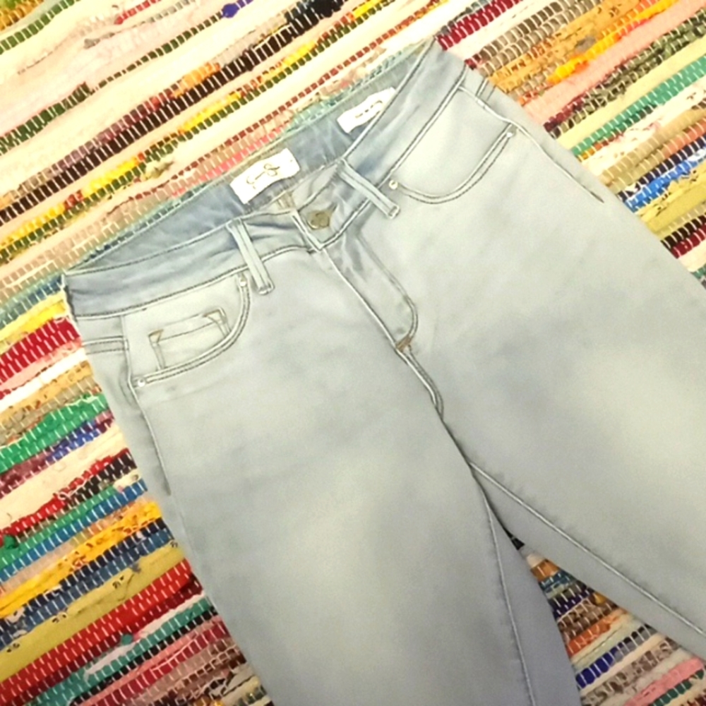 Jessica Simpson Kiss Me Skinny Light Wash Jeans-#1787